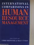 International Comparisons in Human Resource Management