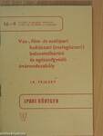 Vas-, fém- és acélipari kohászati (melegüzemi) balesetelhárító és egészségvédő óvórendszabály IX.