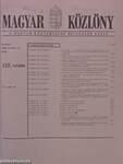 Magyar Közlöny 2000. december 19-30. (nem teljes évfolyam)
