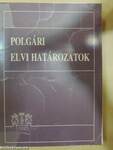 Polgári elvi határozatok