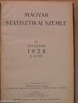 Magyar Statisztikai Szemle 1928. július-december (fél évfolyam)
