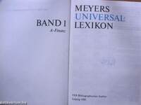 Meyers Universallexikon I-IV.