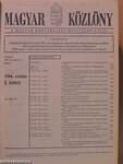 Magyar Közlöny 1995. december 1-30. (Nem teljes évfolyam)