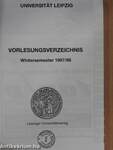 Vorlesungsverzeichnis Wintersemester 1997/98