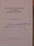 Állam és alkotmány az athéni demokráciában (dedikált példány)