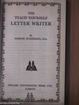 The Teach Yourself Letter Writer