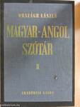 Magyar-angol szótár I-II.