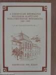 A Sárospataki Református Kollégium Alapítvány Kuratóriumának beszámolója 1989-1995