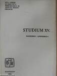 Studium XV.