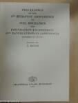 Proceedings of the 4th Budapest Conference on soil mechanics and foundation engineering (3rd Danube-European Conference)