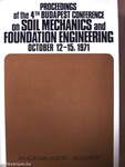 Proceedings of the 4th Budapest Conference on soil mechanics and foundation engineering (3rd Danube-European Conference)