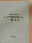 Magyar sajtóbibliográfia 1705-1849 I/1-2.