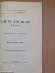 Csúzy Zsigmond szavai