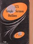 175 Simple Sermon Outlines