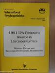 1991 IPA Research Awards In Psychogeriatrics