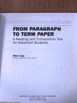 From Paragraph to Term Paper