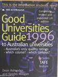 Good Universities Guide to Australian universities 1996