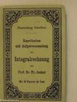 Repetitorium und Aufgabensammlung zur Integralrechnung