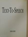 Text-To-Speech