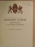 Demszky Gábor programja a főváros számára