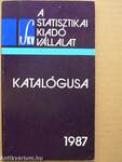 A Statisztikai Kiadó Vállalat katalógusa 1987