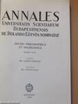 Annales Universitatis Scientiarum Budapestinensis de Rolando Eötvös nominatae 14/1980.