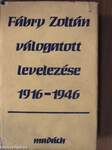Fábry Zoltán válogatott levelezése 1916-1946