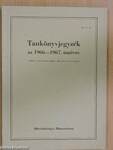 Tankönyvjegyzék az 1966-1967. tanévre