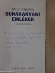 Dunakanyari emlékek (dedikált példány)