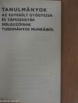 Tanulmányok az Egyesült Gyógyszer- és Tápszergyár dolgozóinak tudományos munkáiból