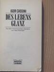 Des Lebens Glanz