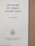 Dictionary of Correct English Usage