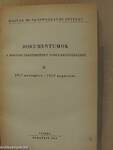 Dokumentumok a magyar párttörténet tanulmányozásához II.