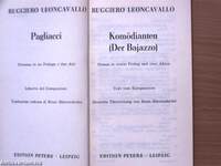 Komödianten - Der Bajazzo/Pagliacci