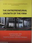 23rd RENT Conference - The Entrepreneurial Growth of the Firm