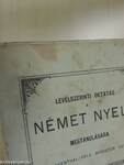 Levélszerinti oktatás a német nyelv megtanulására V-VIII., XII-XIV. (nem teljes)