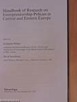 Handbook of Research on Entrepreneurship Policies in Central and Eastern Europe