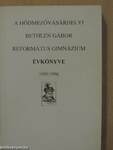 A hódmezővásárhelyi Bethlen Gábor Református Gimnázium évkönyve 1995/1996