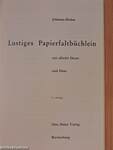 Lustiges Papierfaltbüchlein mit allerlei Drum und Dran