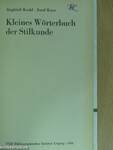 Kleines Wörterbuch der Stilkunde