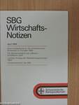 SBG Wirtschafts-Notizen April 1984