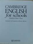 Cambridge English for Schools - Student's Book Three