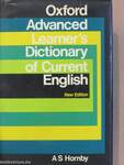 Oxford Advanced Learner's Dictionary of Current English