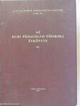 Az Egri Pedagógiai Főiskola Évkönyve 1957. III.