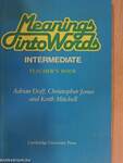 Meanings into Words - Intermediate - Teacher's Book