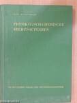 Physikalisch-Chemische Rechenaufgaben