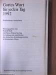 Gottes Wort für jeden Tag 1992