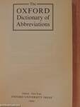 The Oxford Dictionary of Abbreviations