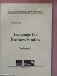 Language for Business Studies 1.