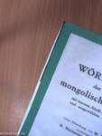 Wörterbuch der heutigen mongolischen Sprache